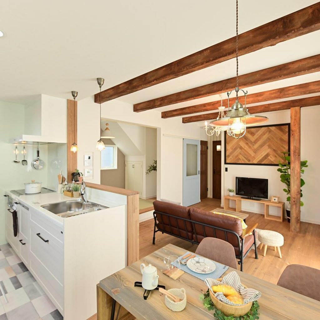 Desain Interior Rumah yang Menyatukan Dapur, Ruang Makan dan Ruang ...