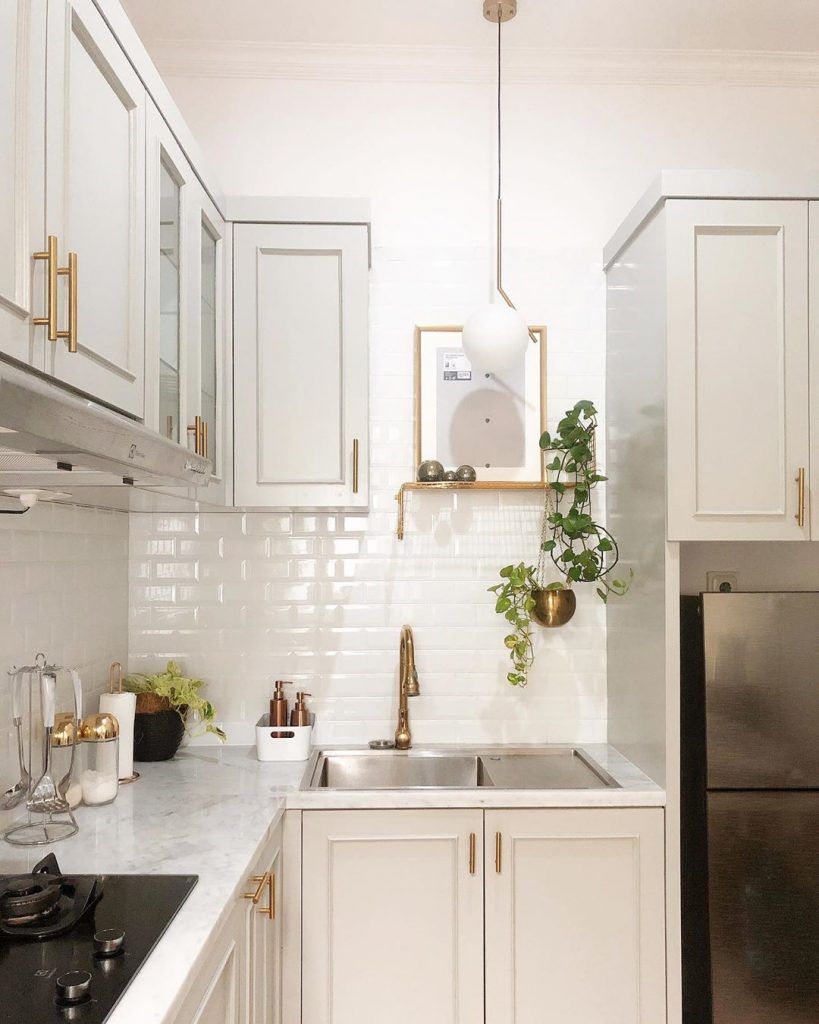20 Koleksi Desain Dapur  Minimalis  Hitam  Putih  Terkini Rumah Impian
